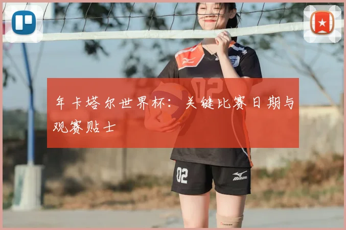 年卡塔尔世界杯:关键比赛日期与观赛贴士